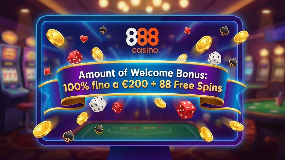 888 Casino bonus casinò